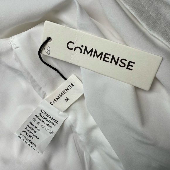 New Commense Strapless Dress Medium in White and Gold Floral (Small Flaw) - Picture 9 of 11